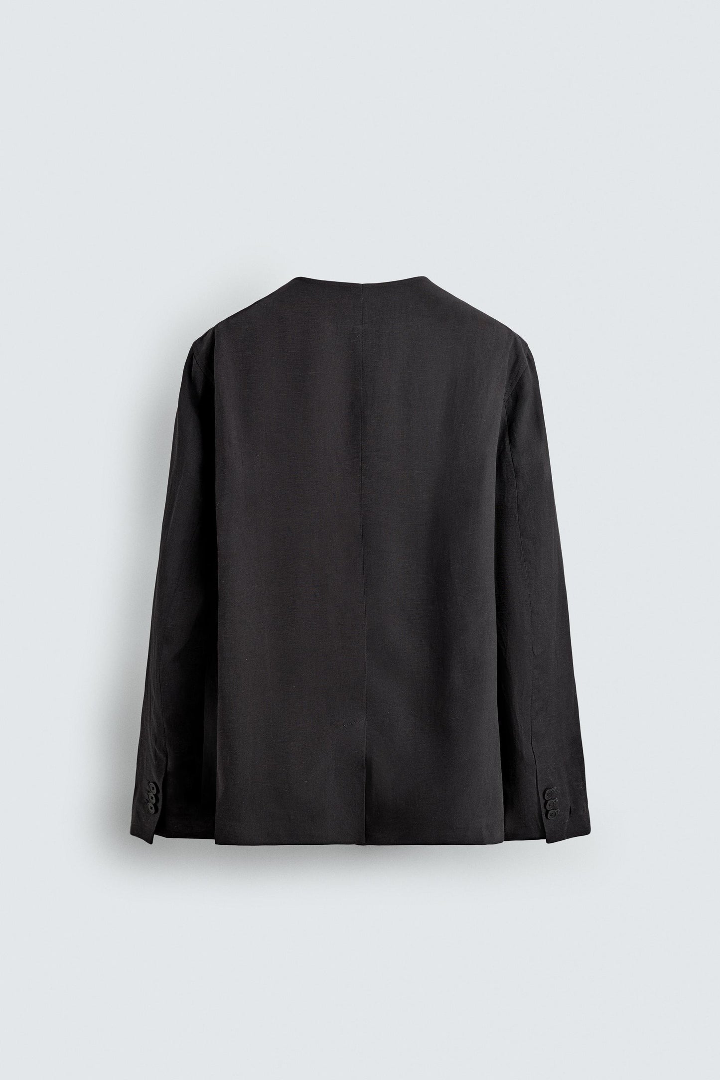 BLAZER SEM LAPELA FATO RELAXED FIT