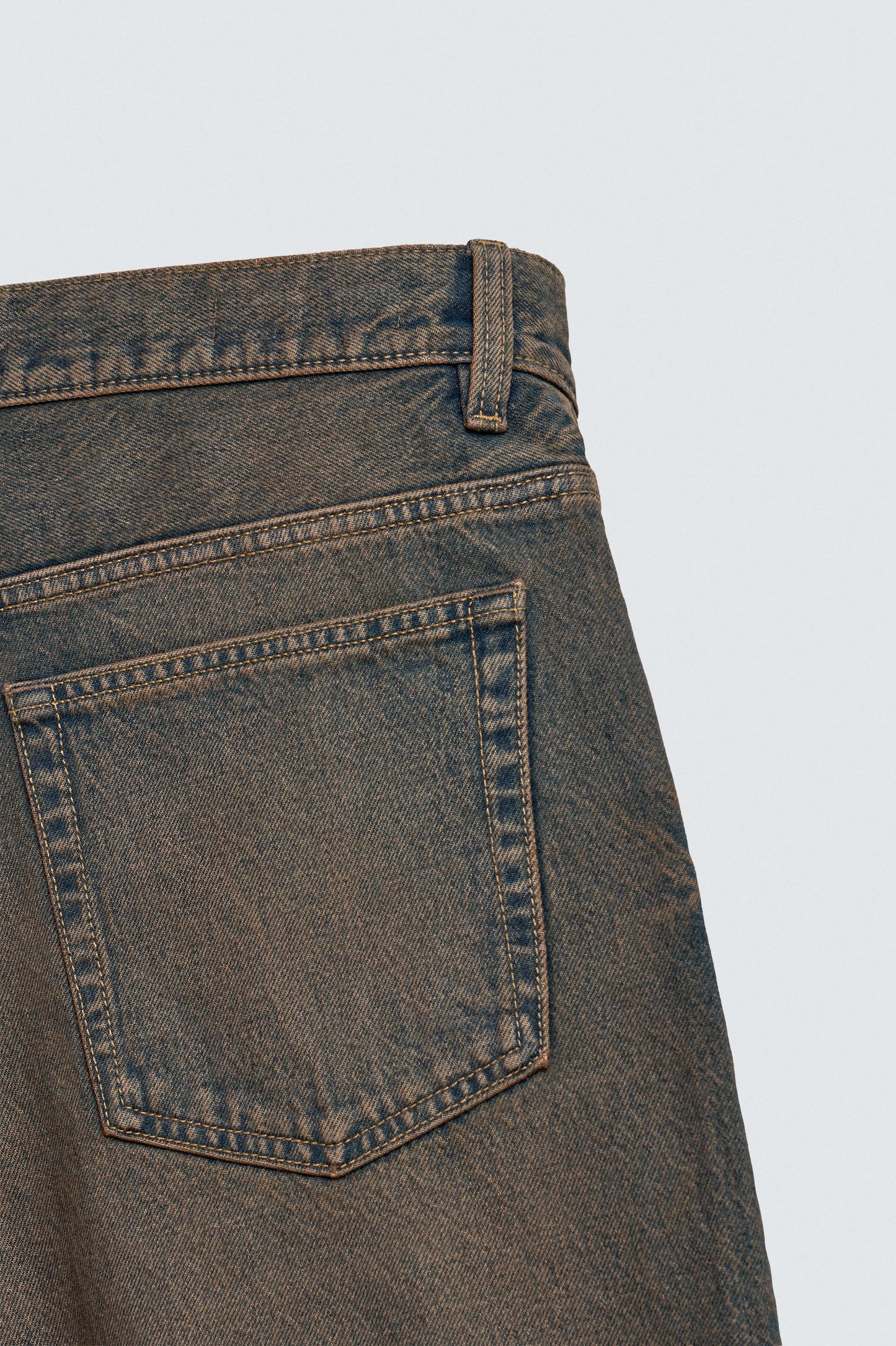 CALÇÕES BERMUDA DENIM RELAXED FIT