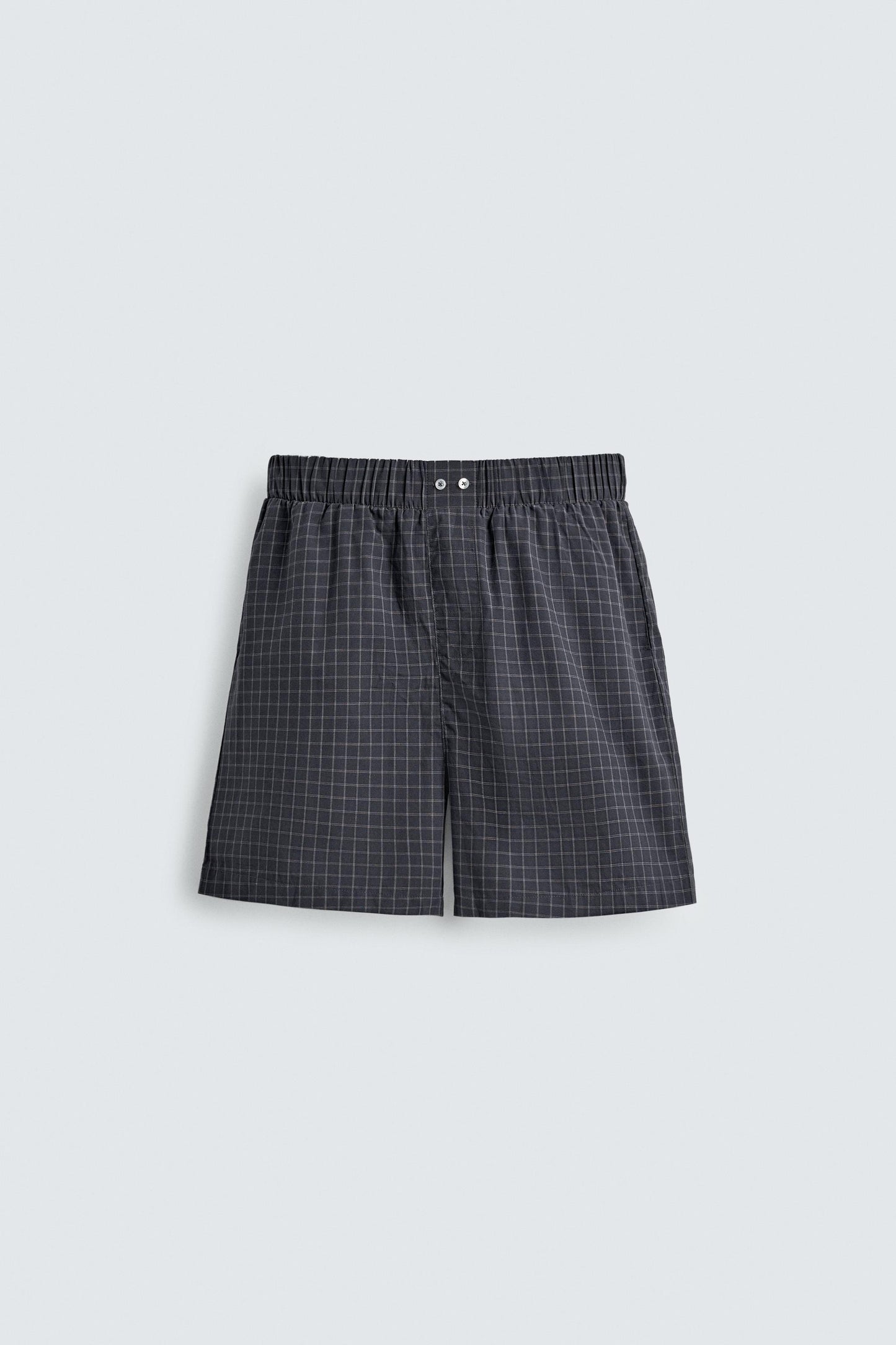 CONJUNTO DE PIJAMA COMBINADO BERMUDA XADREZ