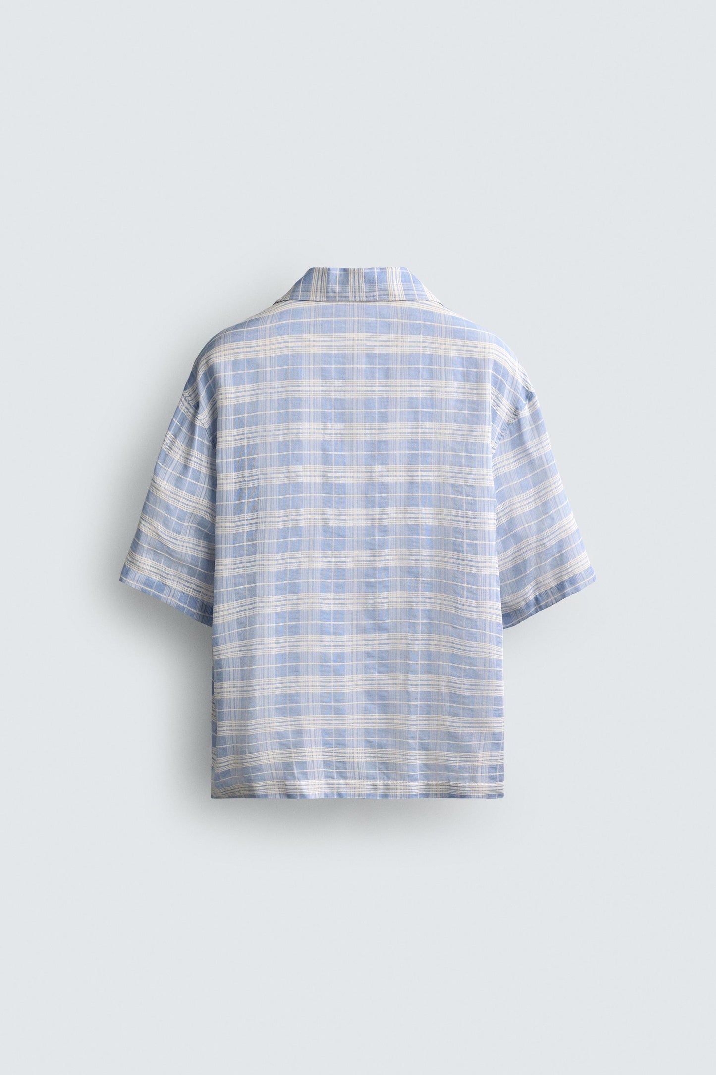 CAMISA JACQUARD QUADRADOS