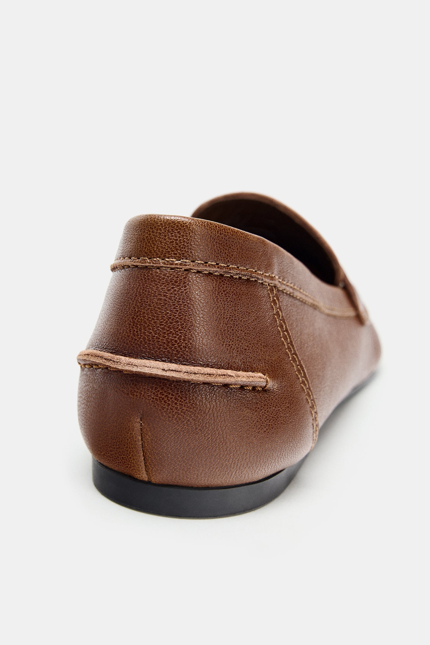 MOCASSINS PENNY EM PELE - Castanho