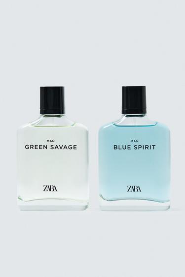 Green Savage + Blue Spirit Edt 2X - Zara
