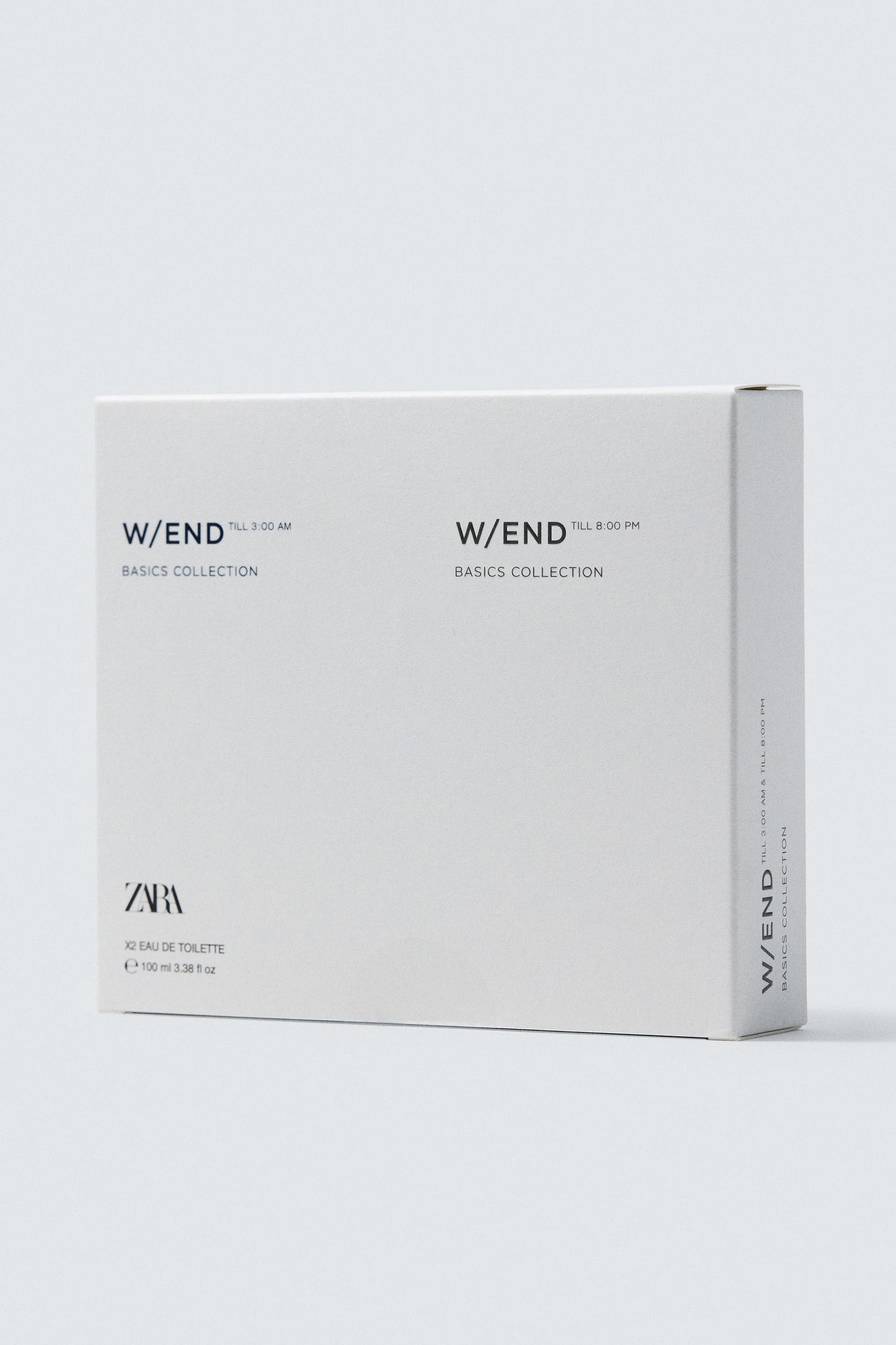 W/END TILL 8.00PM W/END TILL 3:00AM EDT 100ML + 100ML (3.38 FL. OZ)