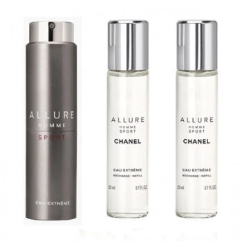 Allure Homme Sport Eau Extreme 3x20ml (Embellecedor) Eau de Toilette para Homem