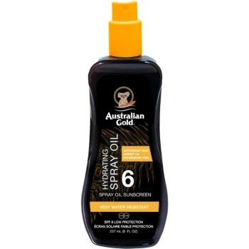 Spray Oil Sunscreen SPF6