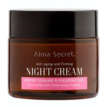 Crema Noche Reparadora Antiedad Rosa Mosqueta, Escualano & Hialurónico