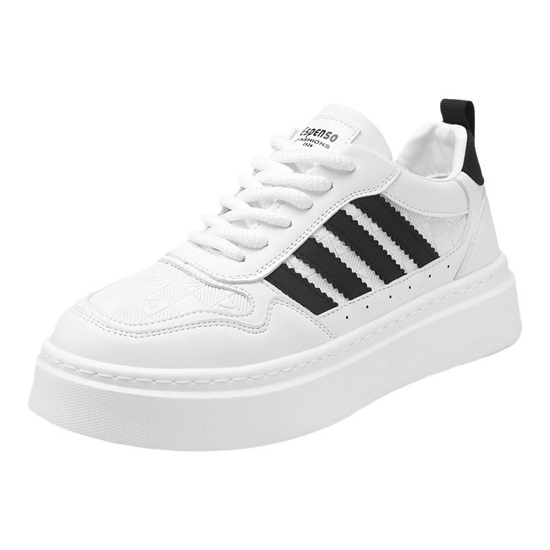 Sapatos Brancos Novos Casuais Casuais Masculinos para Outono, Sapatos Simples e Confortáveis Masculinos, Sapatos Modernos e Versáteis, Exportação Grossista