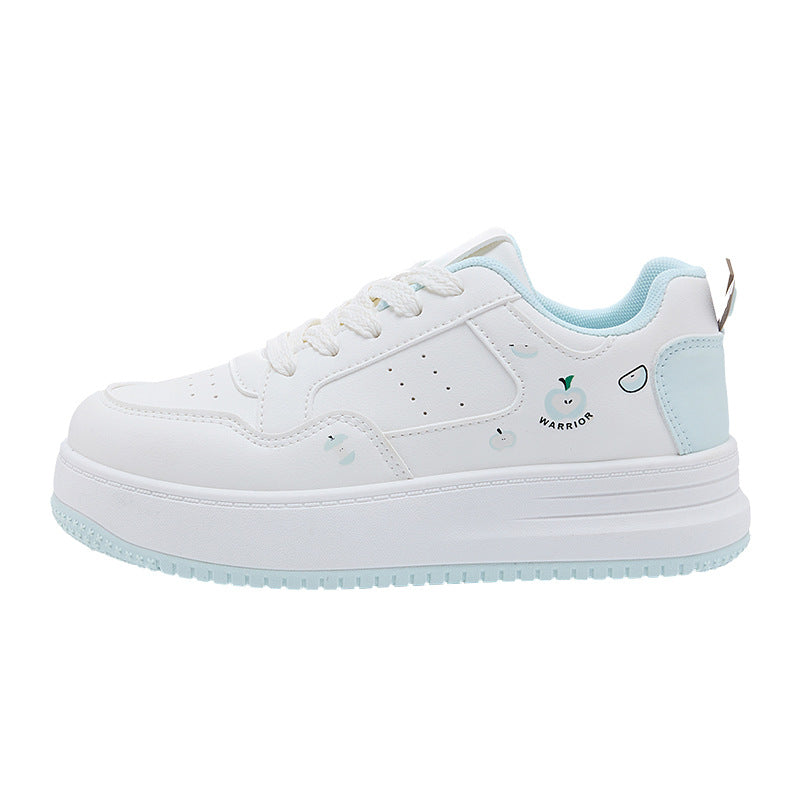Sapatos femininos confortáveis e versáteis da moda Warrior, ténis de estética alta primavera 2026, sapatos casuais estilo estilo coreano estilo academia