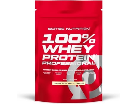 Proteína Scitec Nutrition 100% Professional Fórmula Mejorada Ni Azúcares (500 Gr - Chocolate) - Scitec Nutrition