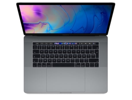Macbook Pro Touch Bar 15,4" I7 2,2 Ghz 16 Gb 256 Gb Ssd 2018 Cinza Espanhol (Recondicionado Com Marcas De Uso) - Apple