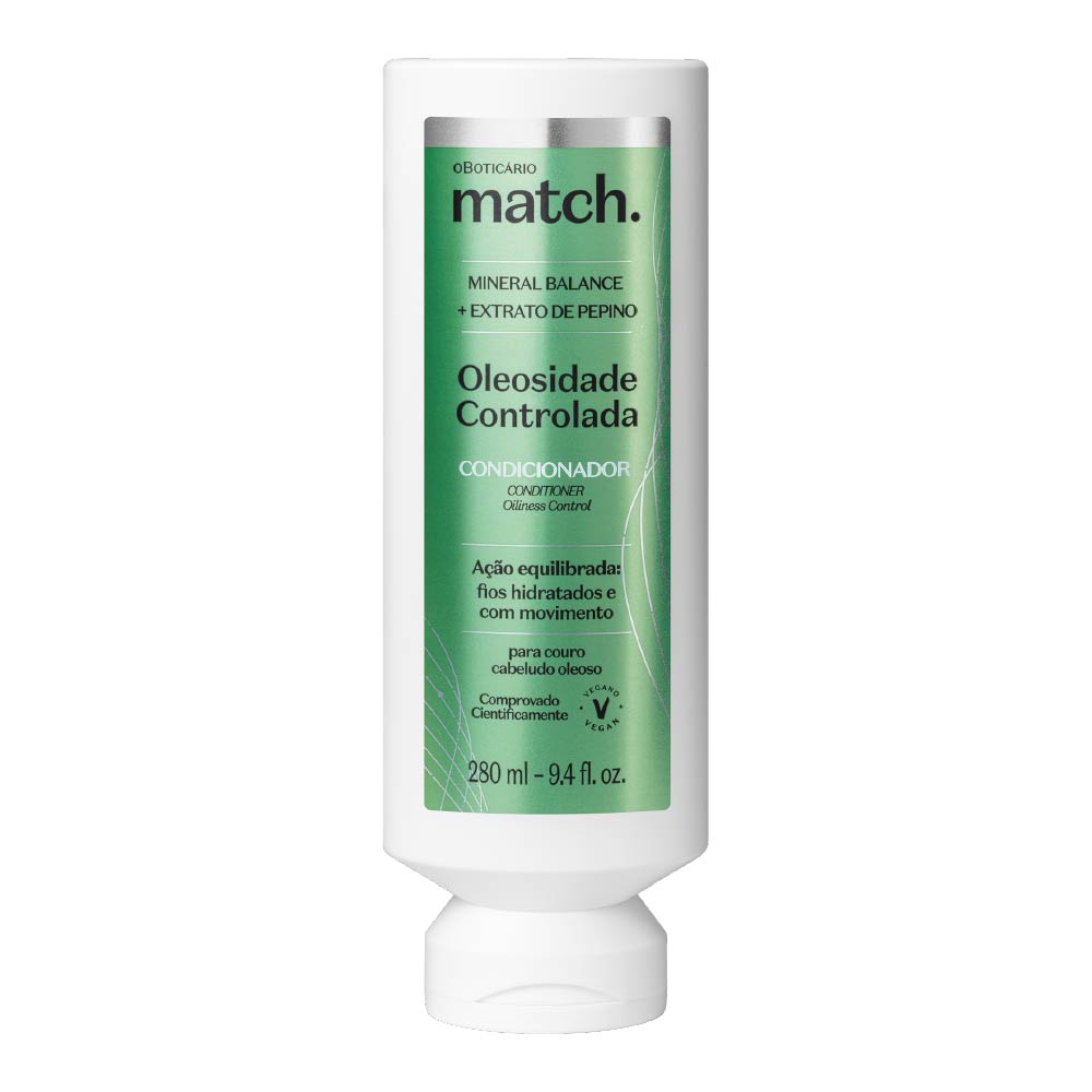 Condicionador Match Oleosidade Controlada