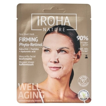 Mascarilla Facial Reafirmante y Antiedad con Bakuchiol y Péptidos