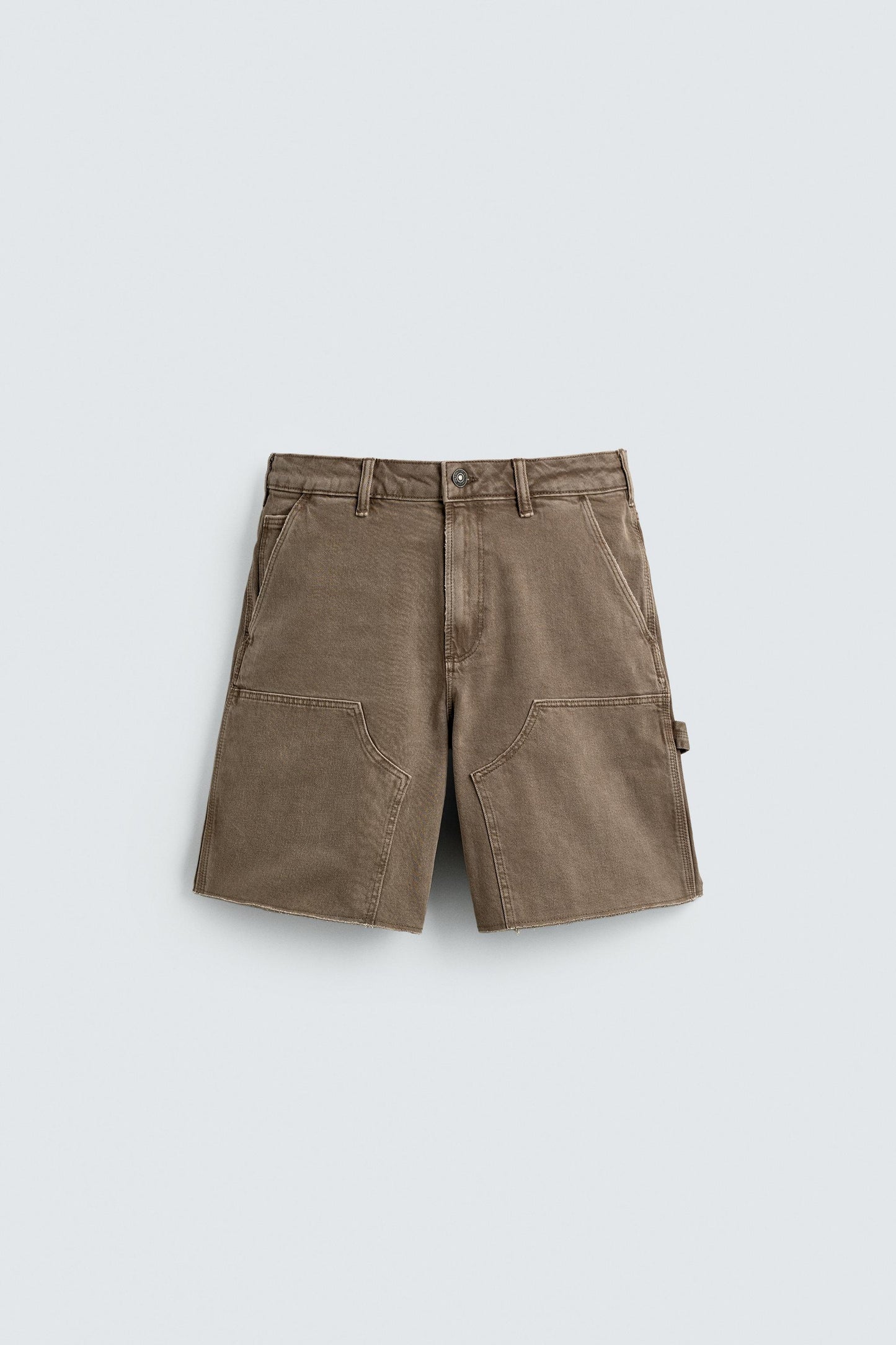 CALÇÕES BERMUDA RELAXED FIT BOLSO DE CARPINTEIRO