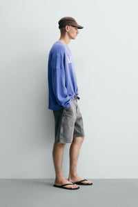 CALÇÕES BERMUDA RELAXED FIT BOLSO DE CARPINTEIRO