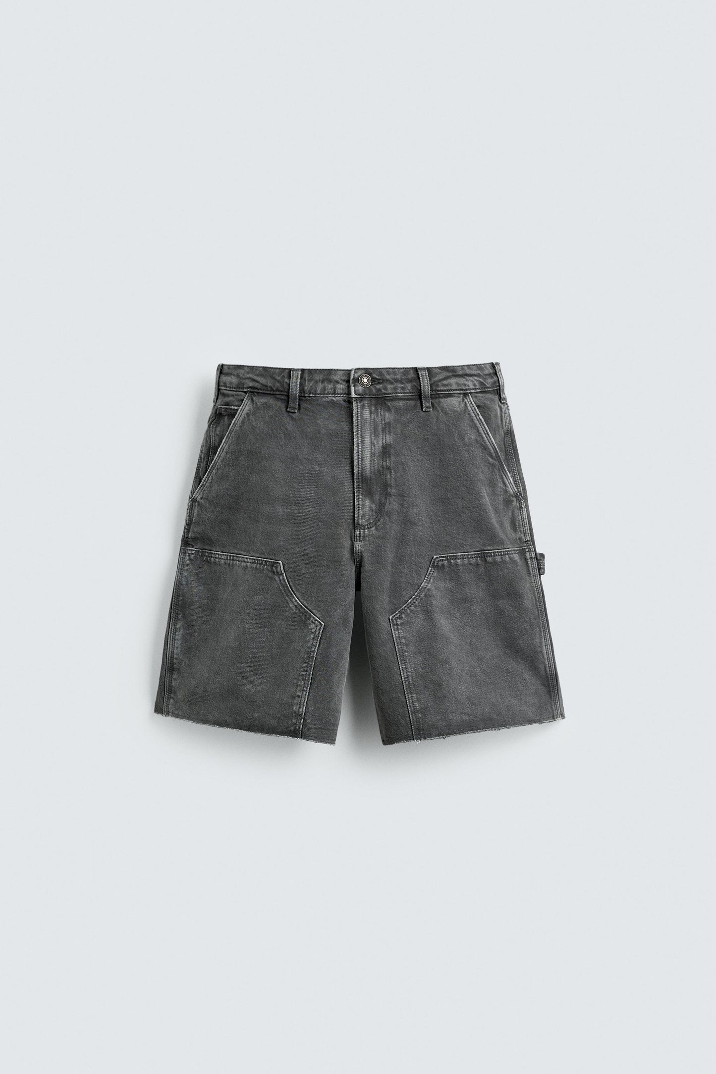CALÇÕES BERMUDA RELAXED FIT BOLSO DE CARPINTEIRO