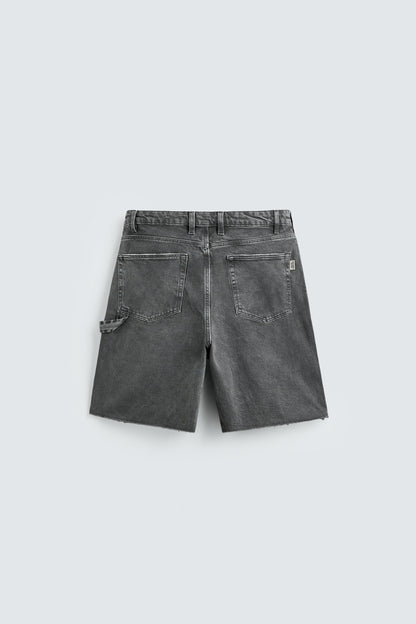 CALÇÕES BERMUDA RELAXED FIT BOLSO DE CARPINTEIRO