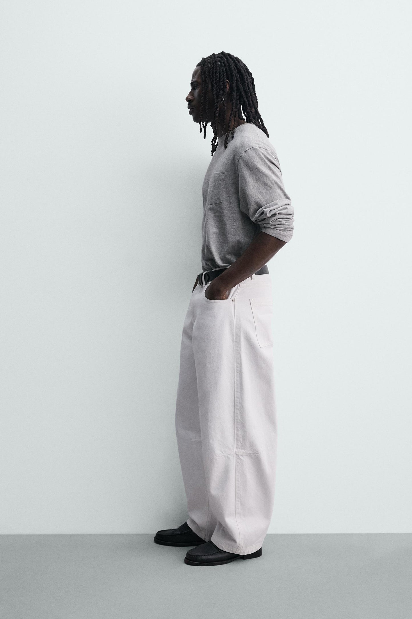 CALÇAS BARREL FIT