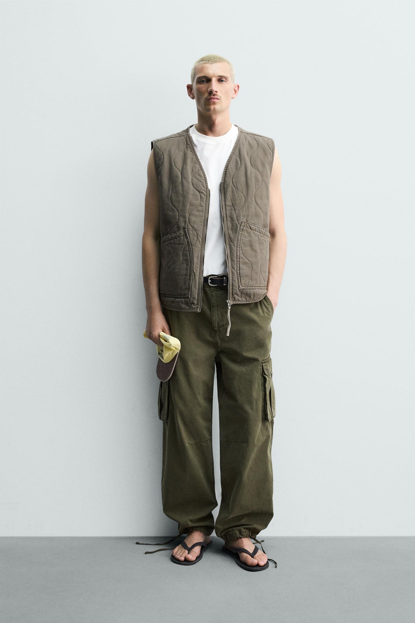 COLETE LAVADO PESPONTOS