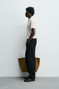 POLO REGULAR FIT COM ESTRUTURA DE ALGODÃO