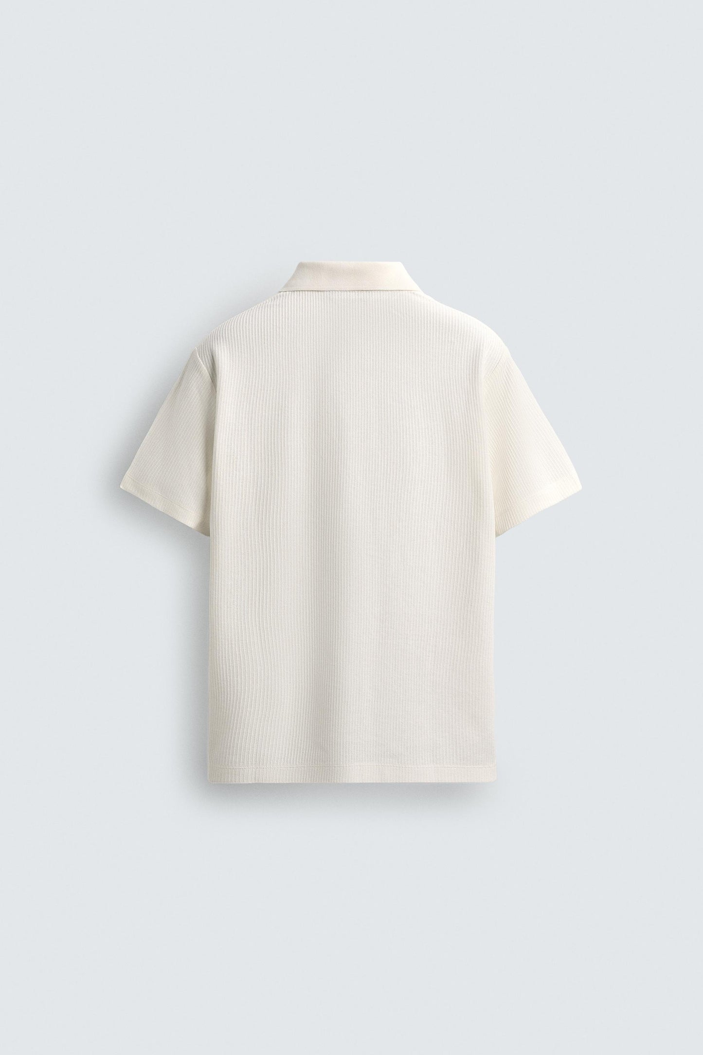 POLO REGULAR FIT COM ESTRUTURA DE ALGODÃO