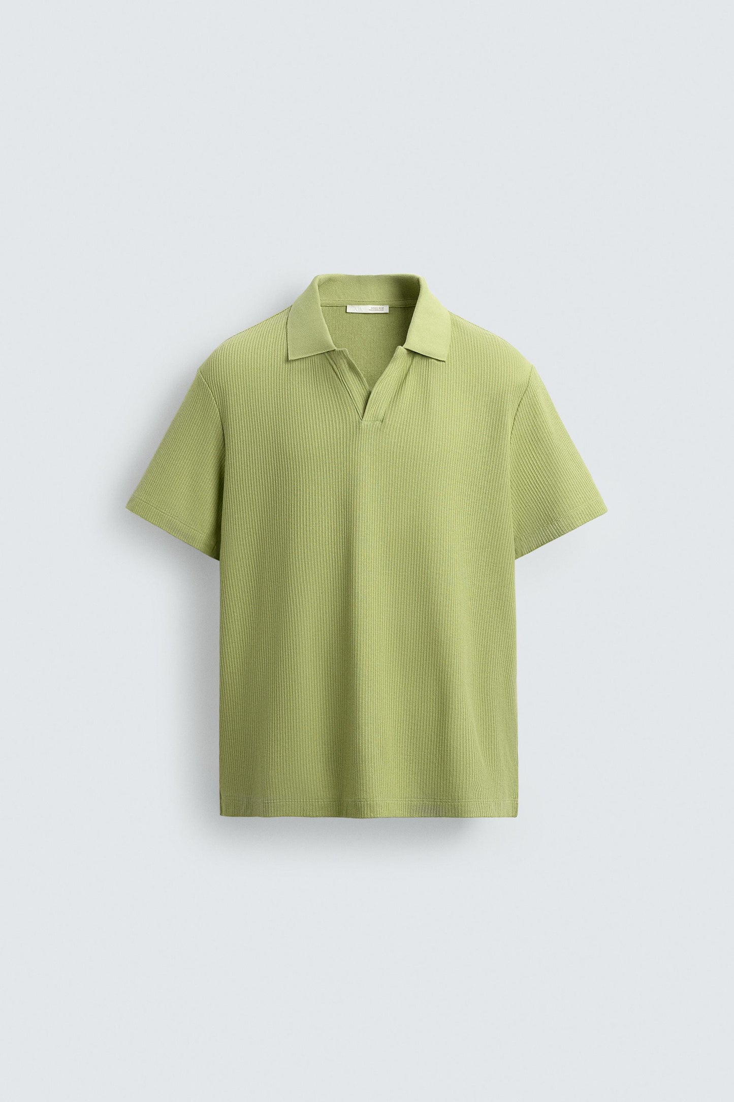 POLO REGULAR FIT COM ESTRUTURA DE ALGODÃO