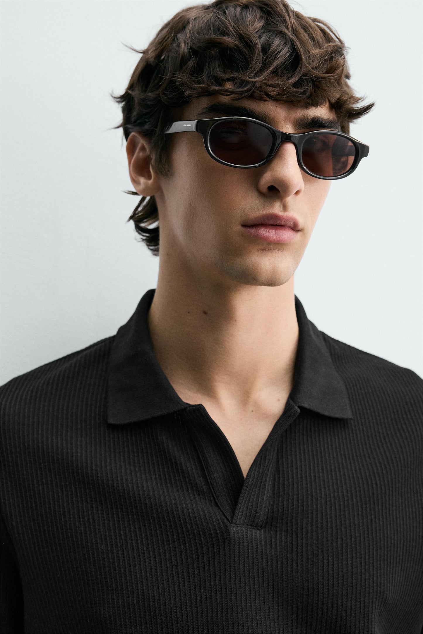 POLO REGULAR FIT COM ESTRUTURA DE ALGODÃO