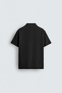 POLO REGULAR FIT COM ESTRUTURA DE ALGODÃO