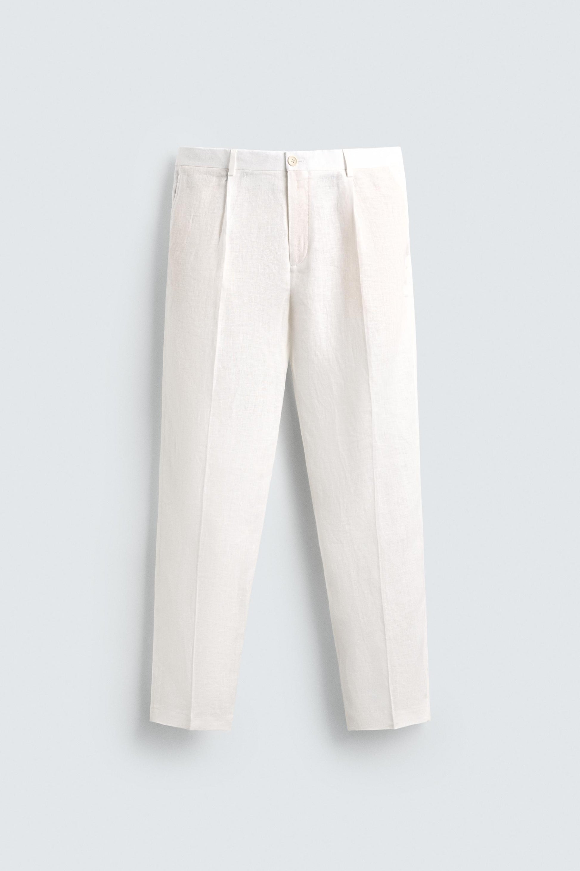 CALÇAS REGULAR FIT 100% LINHO
