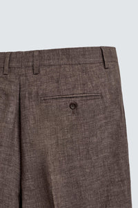 CALÇAS REGULAR FIT 100% LINHO