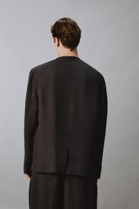BLAZER SEM LAPELA FATO RELAXED FIT