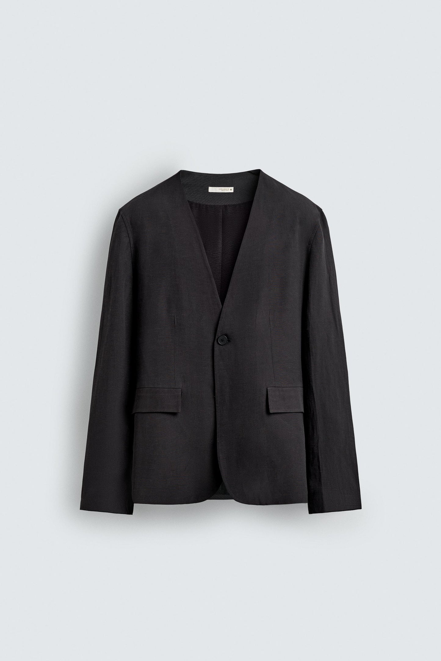 BLAZER SEM LAPELA FATO RELAXED FIT