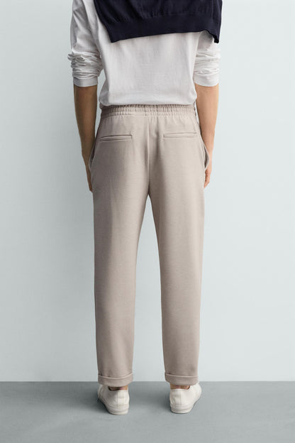 CALÇAS DE CINTURA JOGGER EASY CARE