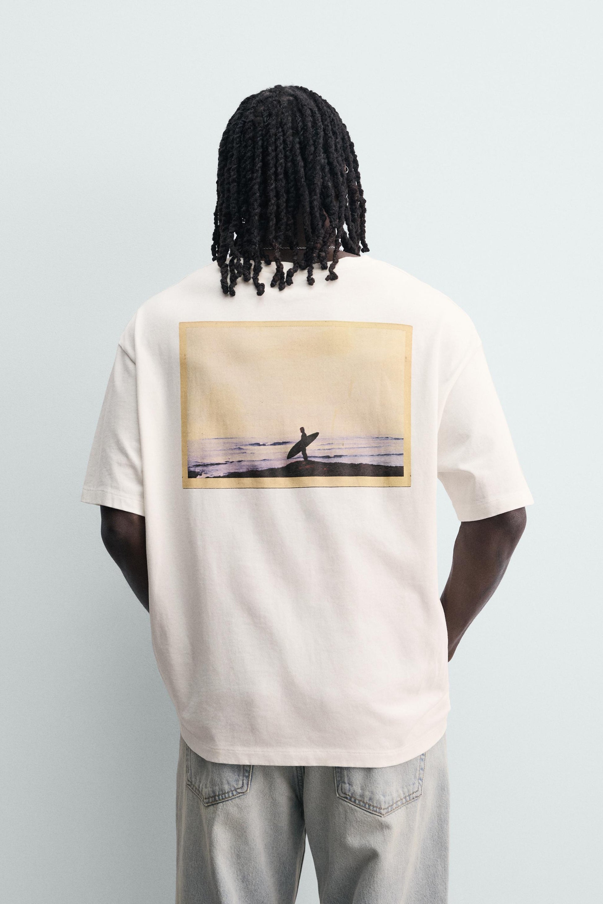 T-SHIRT COM ESTAMPADO FOTOGRÁFICO PUKAS SURF X ZARA