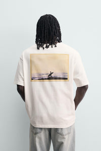 T-SHIRT COM ESTAMPADO FOTOGRÁFICO PUKAS SURF X ZARA