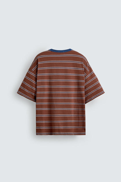 T-SHIRT JACQUARD RISCAS PUKAS SURF X ZARA
