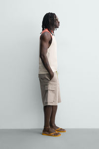 T-SHIRT TANK COLOR BLOCK PUKAS SURF X ZARA