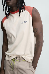 T-SHIRT TANK COLOR BLOCK PUKAS SURF X ZARA
