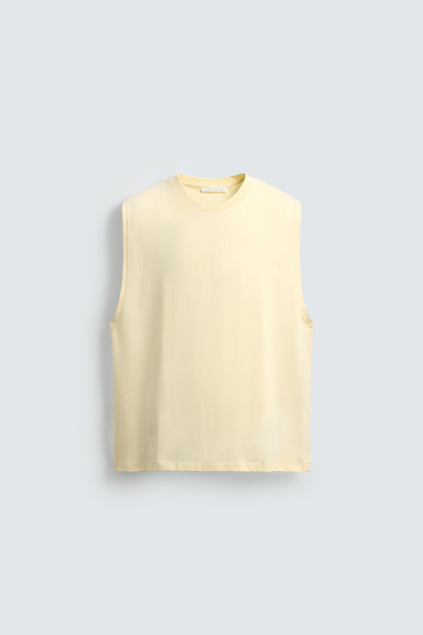 T-SHIRT DE ALÇAS LAVADA