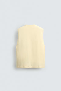 T-SHIRT DE ALÇAS LAVADA