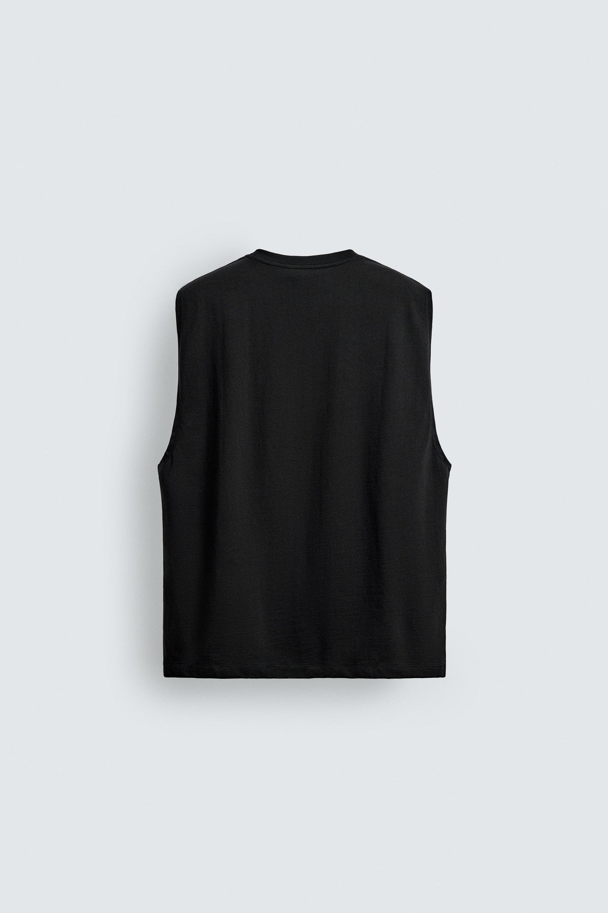 T-SHIRT DE ALÇAS LAVADA