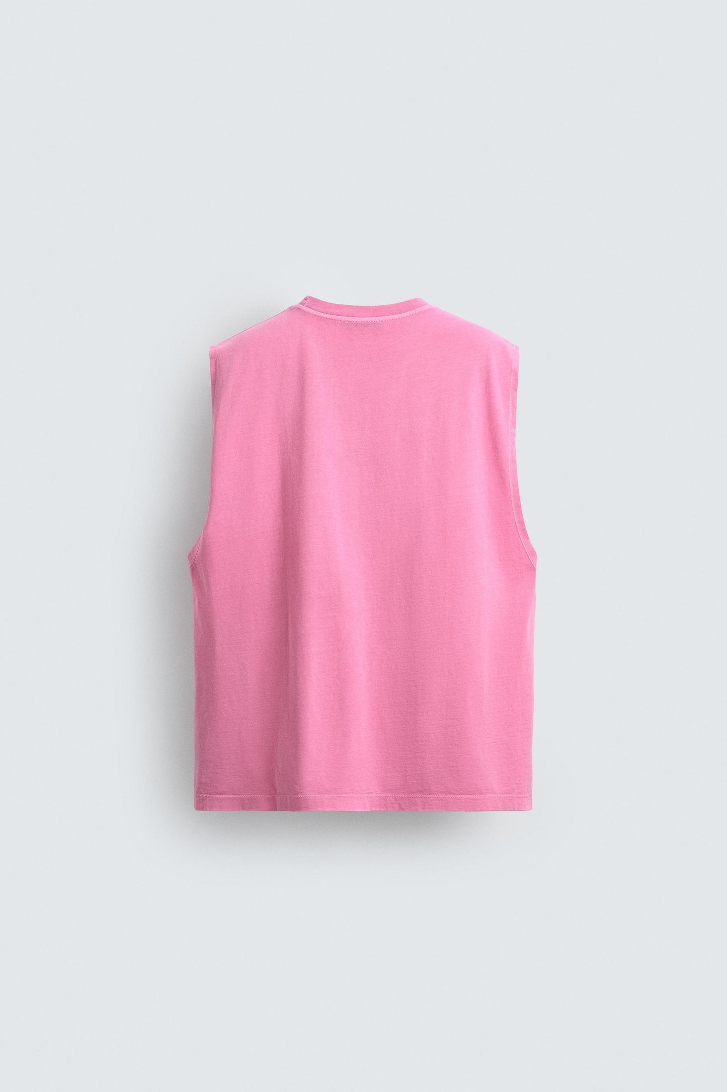 T-SHIRT DE ALÇAS LAVADA