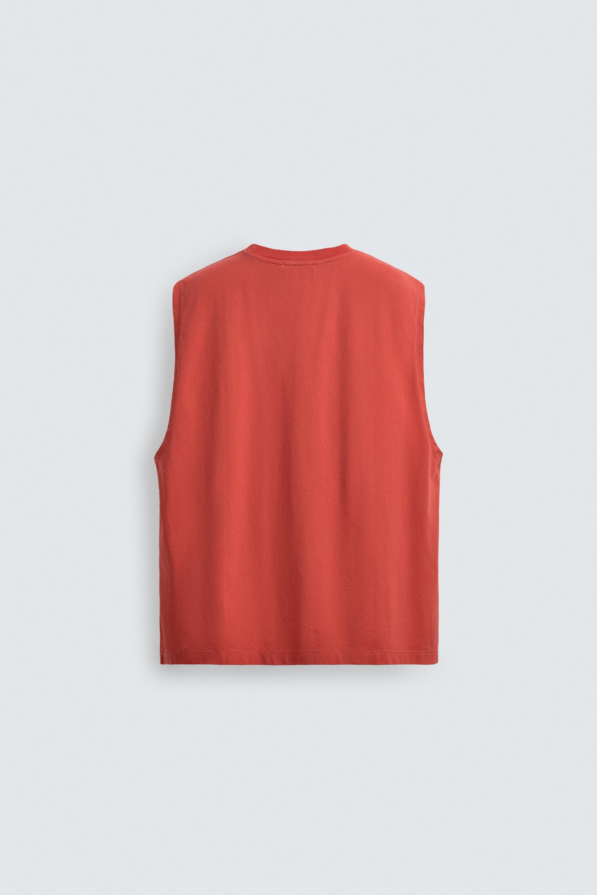 T-SHIRT DE ALÇAS LAVADA