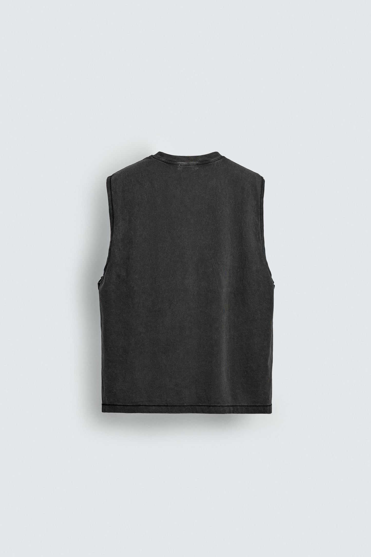 T-SHIRT DE ALÇAS LAVADA