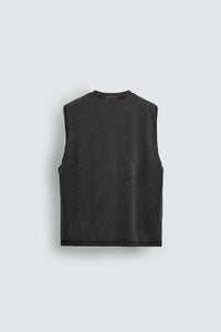 T-SHIRT DE ALÇAS LAVADA