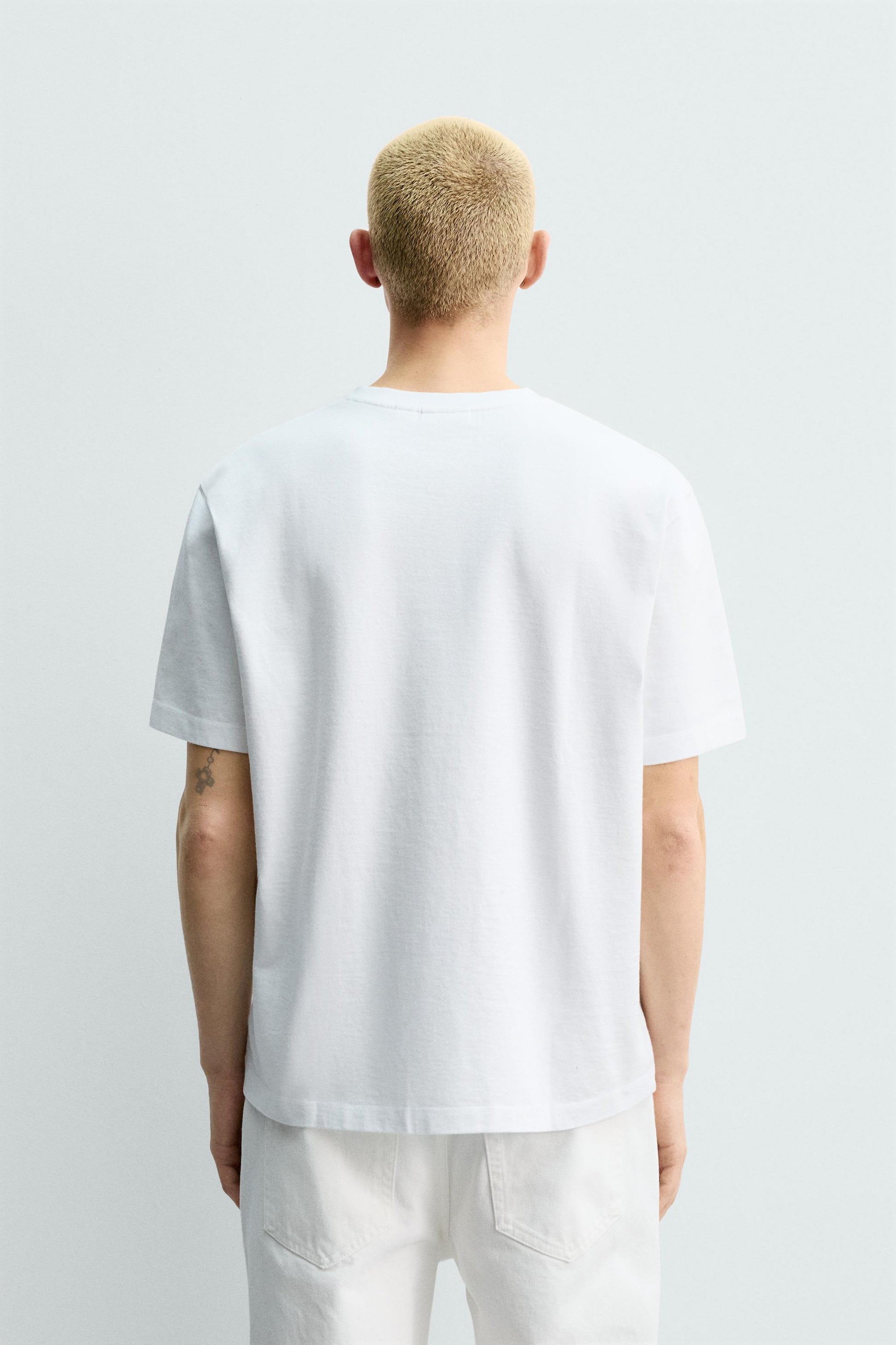 T-SHIRT HEAVYWEIGHT DE MANGA CURTA