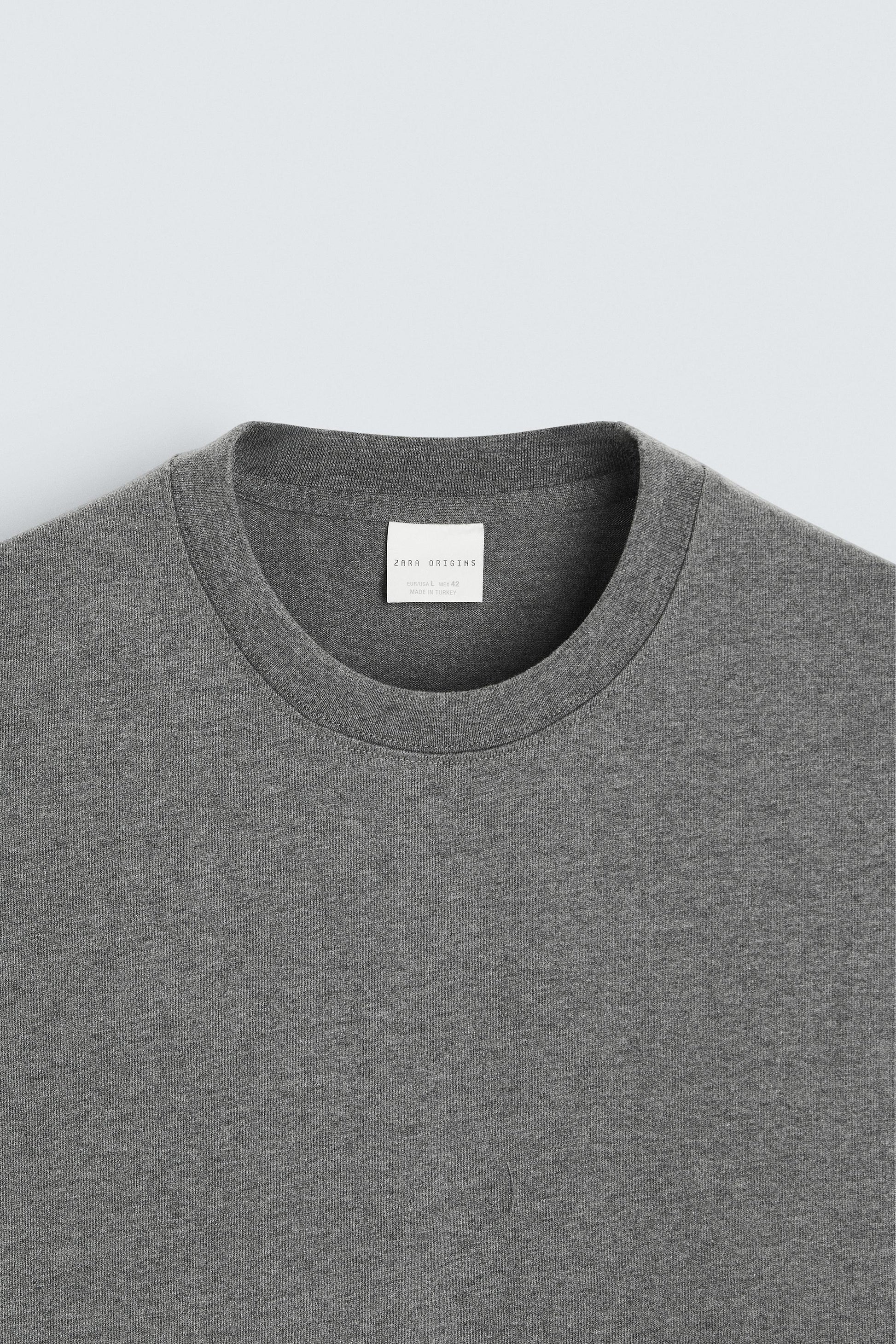T-SHIRT HEAVYWEIGHT DE MANGA CURTA