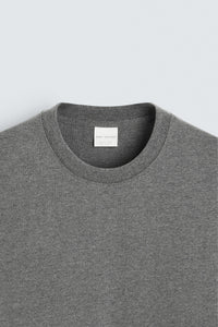 T-SHIRT HEAVYWEIGHT DE MANGA CURTA