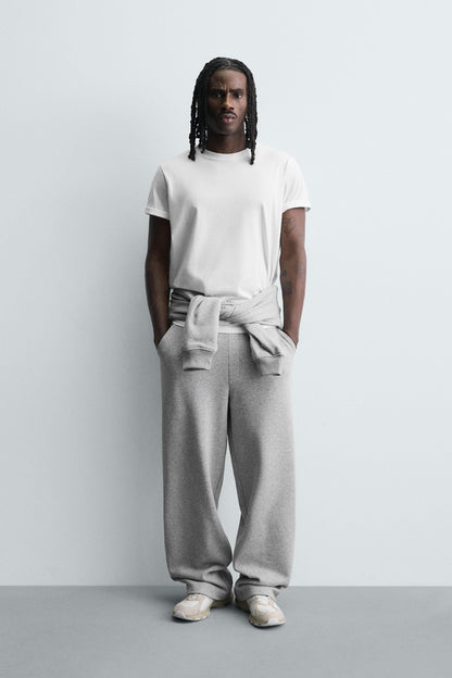 CALÇAS JOGGER RELAXED FIT BÁSICAS