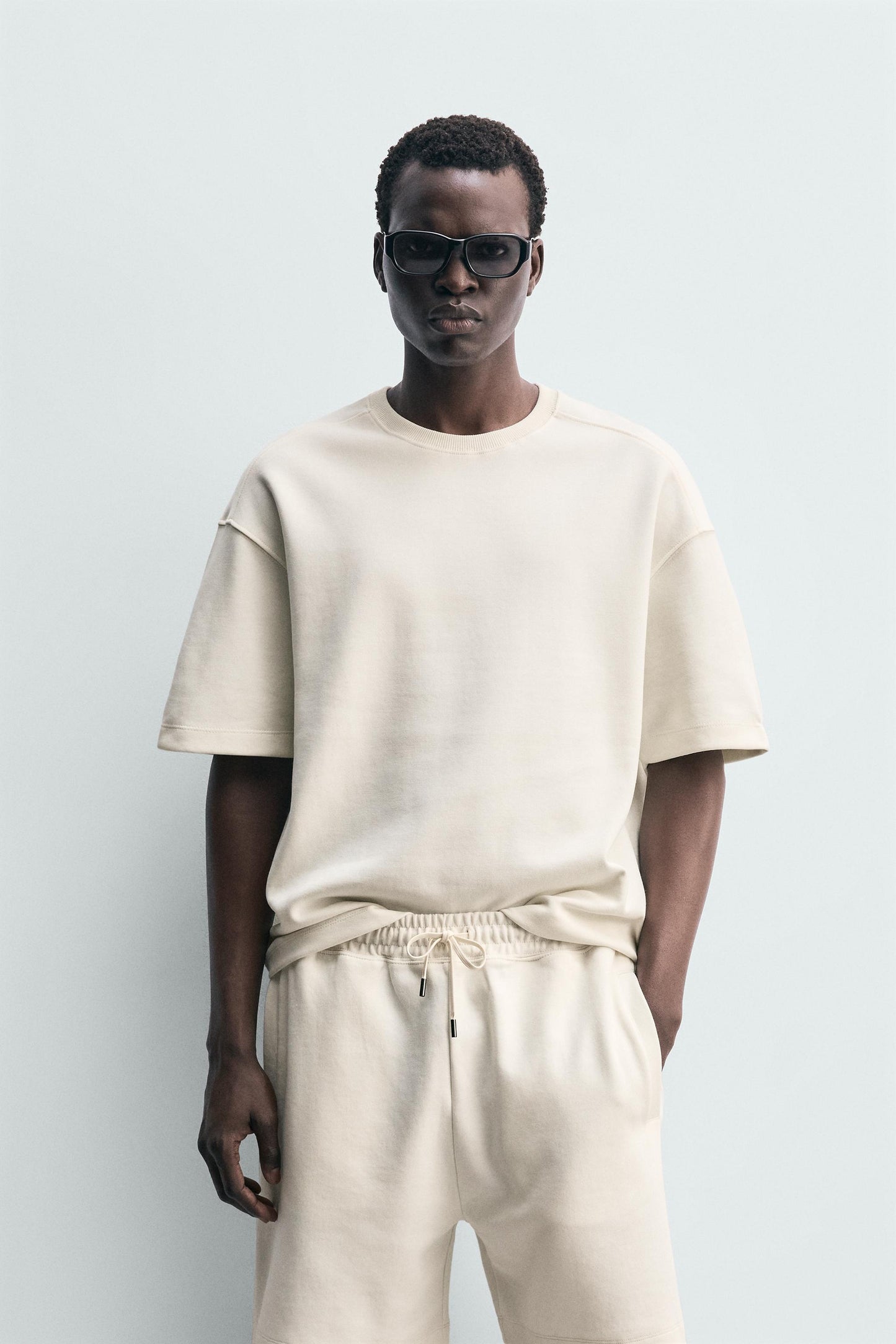 SWEATSHIRT RELAXED FIT INTERLOCK