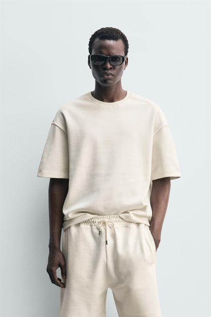 SWEATSHIRT RELAXED FIT INTERLOCK